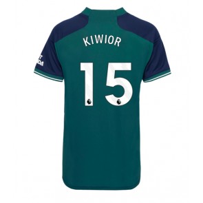 Arsenal Jakub Kiwior #15 Tredje Tröja Dam 2023-24 Kortärmad